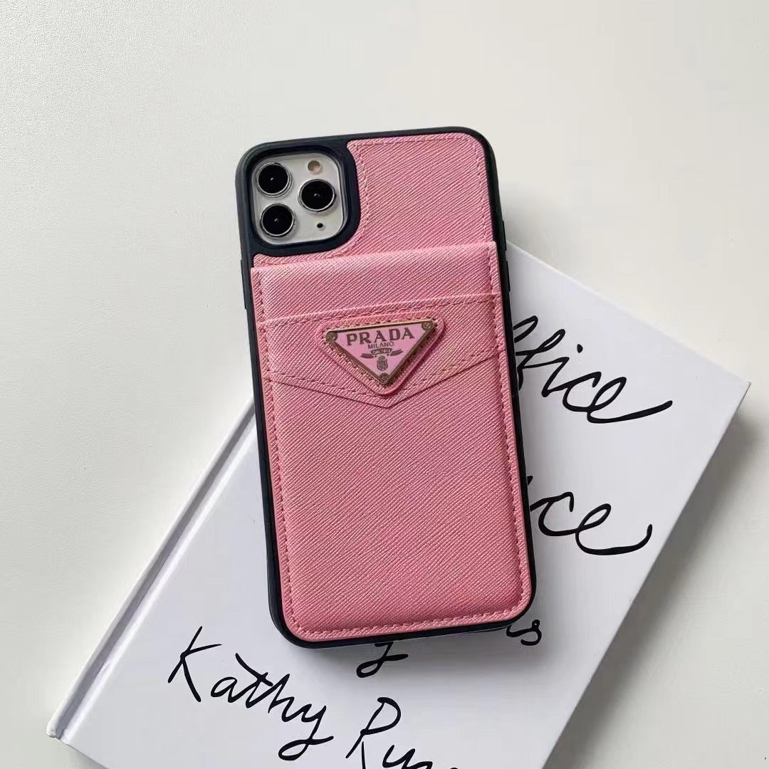 Designer PR iPhone Case: Wallet Card Holder Edition