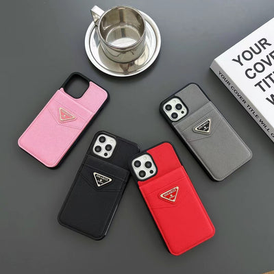 Designer PR iPhone Case: Wallet Card Holder Edition