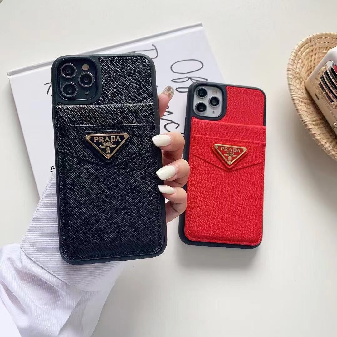 Designer PR iPhone Case: Wallet Card Holder Edition