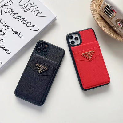 Designer PR iPhone Case: Wallet Card Holder Edition