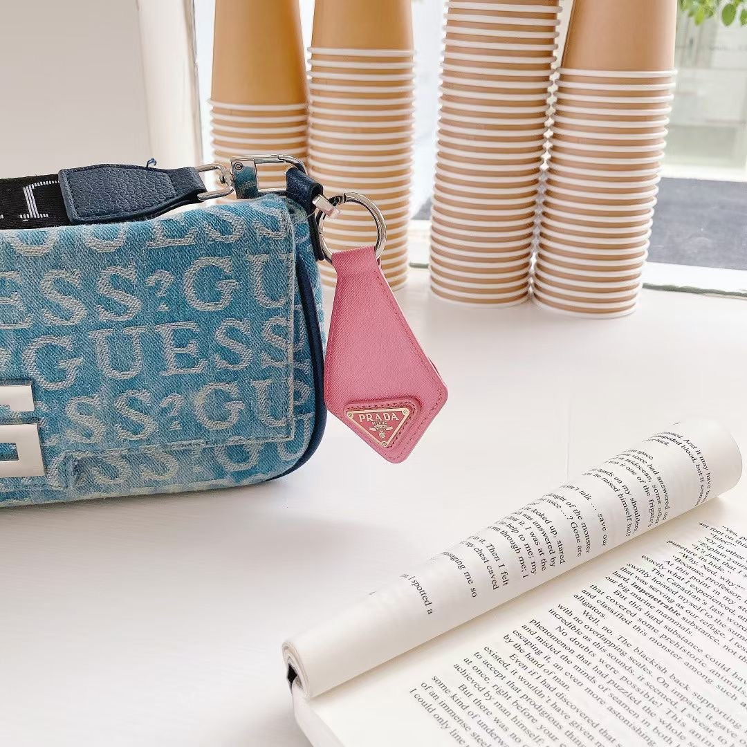 Luxury Inspired AirTag Holder Keychain Collection