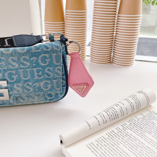 Luxury Inspired AirTag Holder Keychain Collection