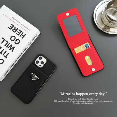 Designer PR iPhone Case: Wallet Card Holder Edition