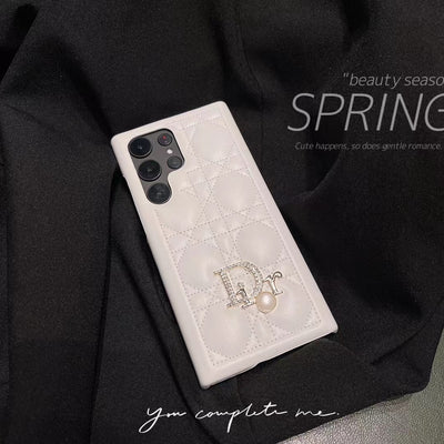 Chic Dior smartphone case with iconic logo detail