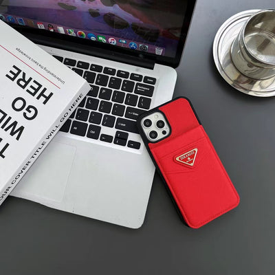 Designer PR iPhone Case: Wallet Card Holder Edition