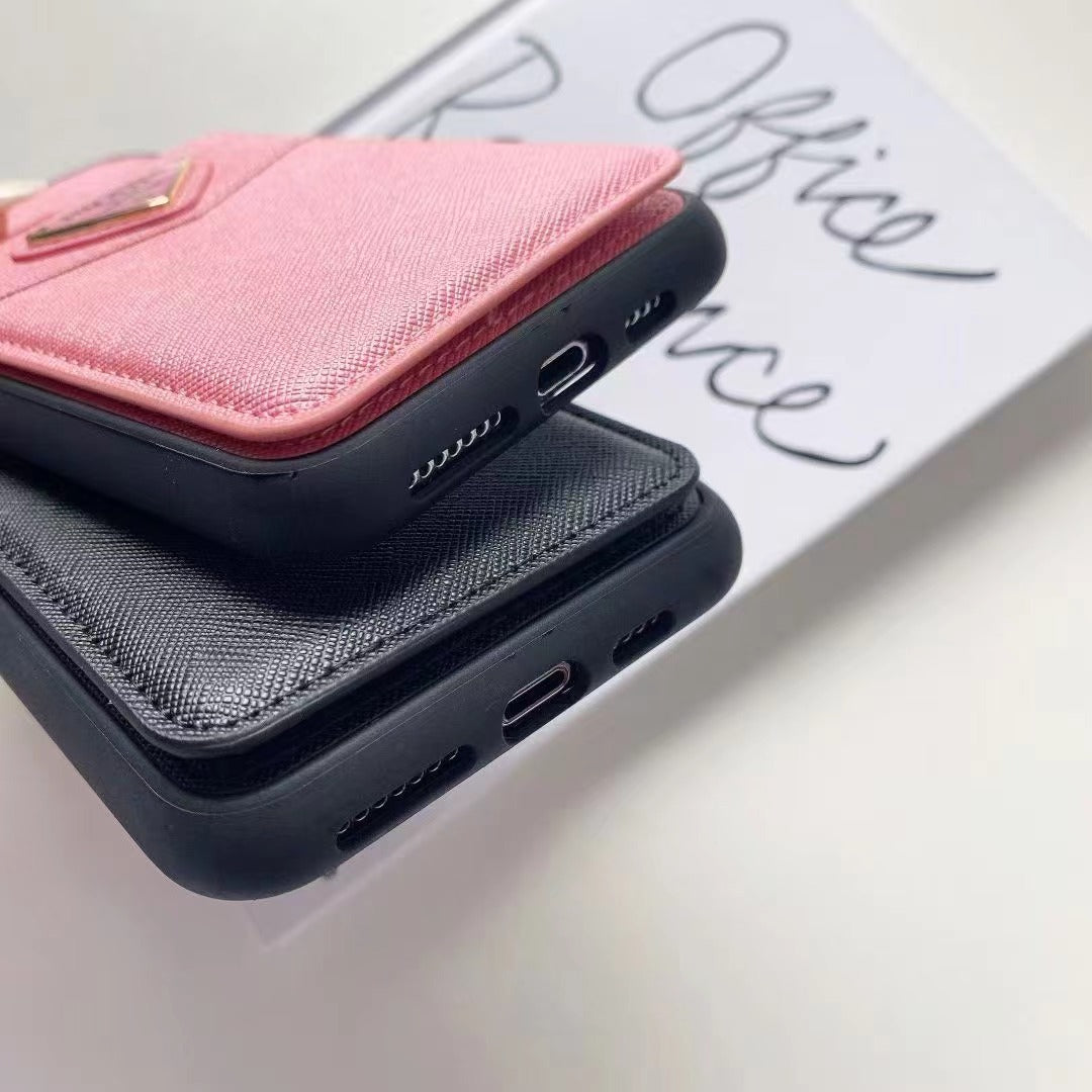 Designer PR iPhone Case: Wallet Card Holder Edition