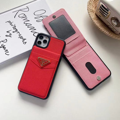 Designer PR iPhone Case: Wallet Card Holder Edition