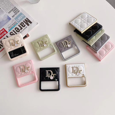 Elegant Christian Dior Phone Case for Samsung Z Flip
