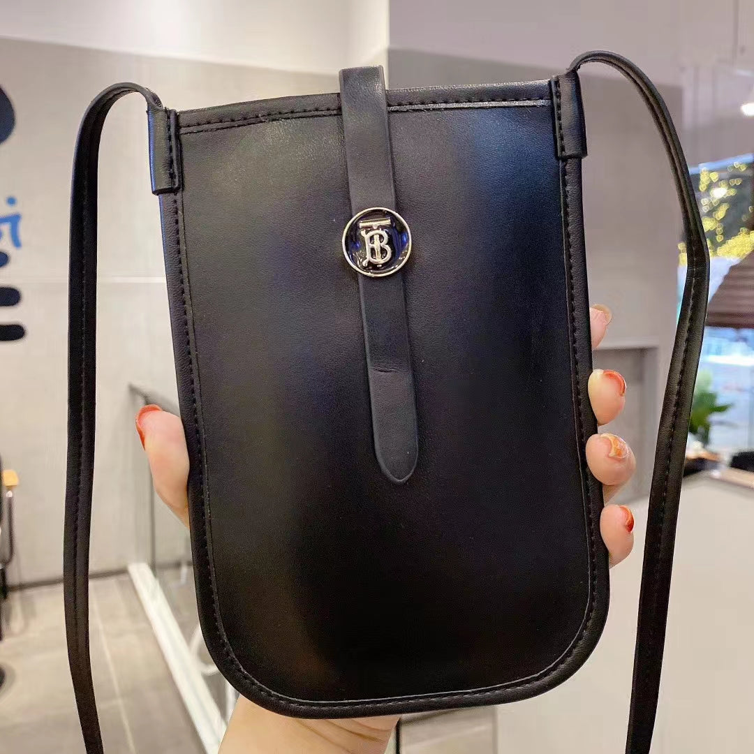 ショルダーバッグ BURBERRY GRID PHONE BAG Grid Crossbody Bag in Charcoal - Men | Burberry® Official