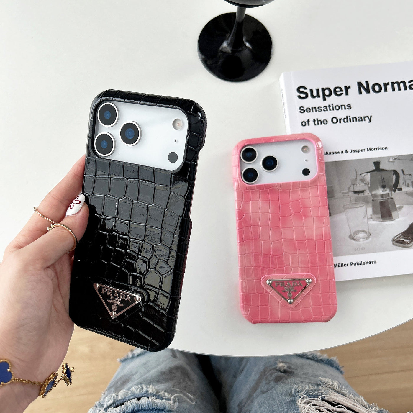 Luxury PR Crocodile Texture Phone Case