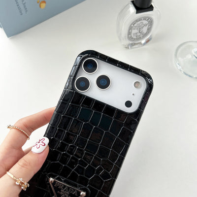 Luxury PR Crocodile Texture Phone Case