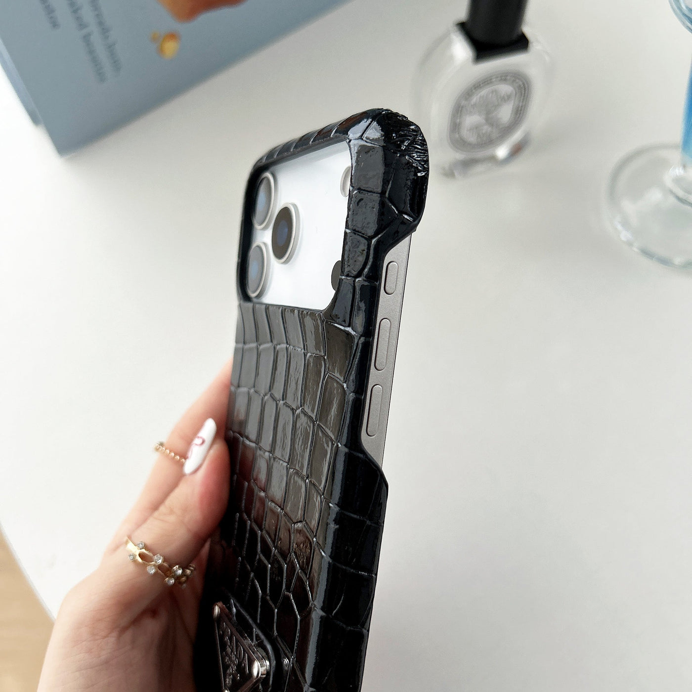 Luxury PR Crocodile Texture Phone Case