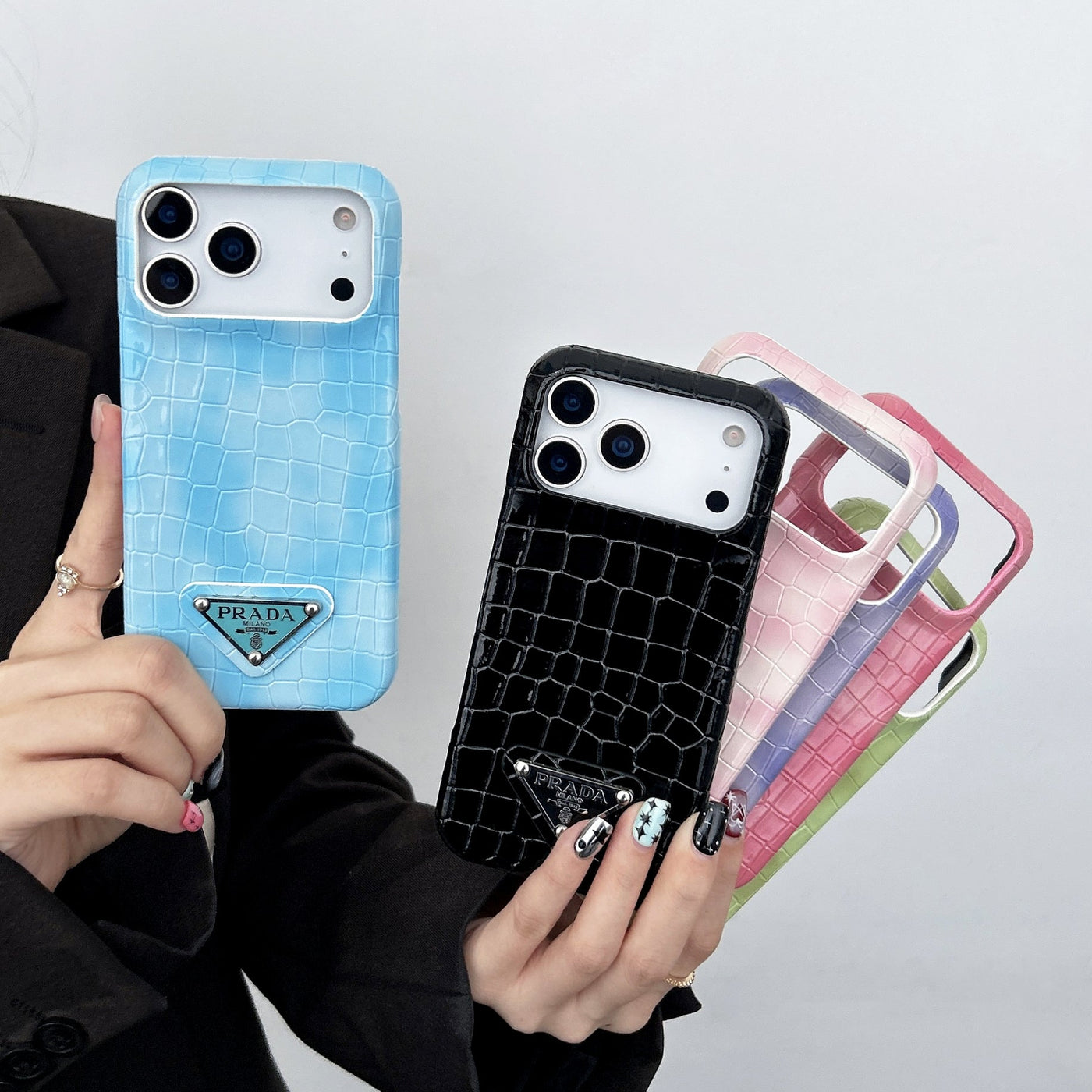 Luxury PR Crocodile Texture Phone Case