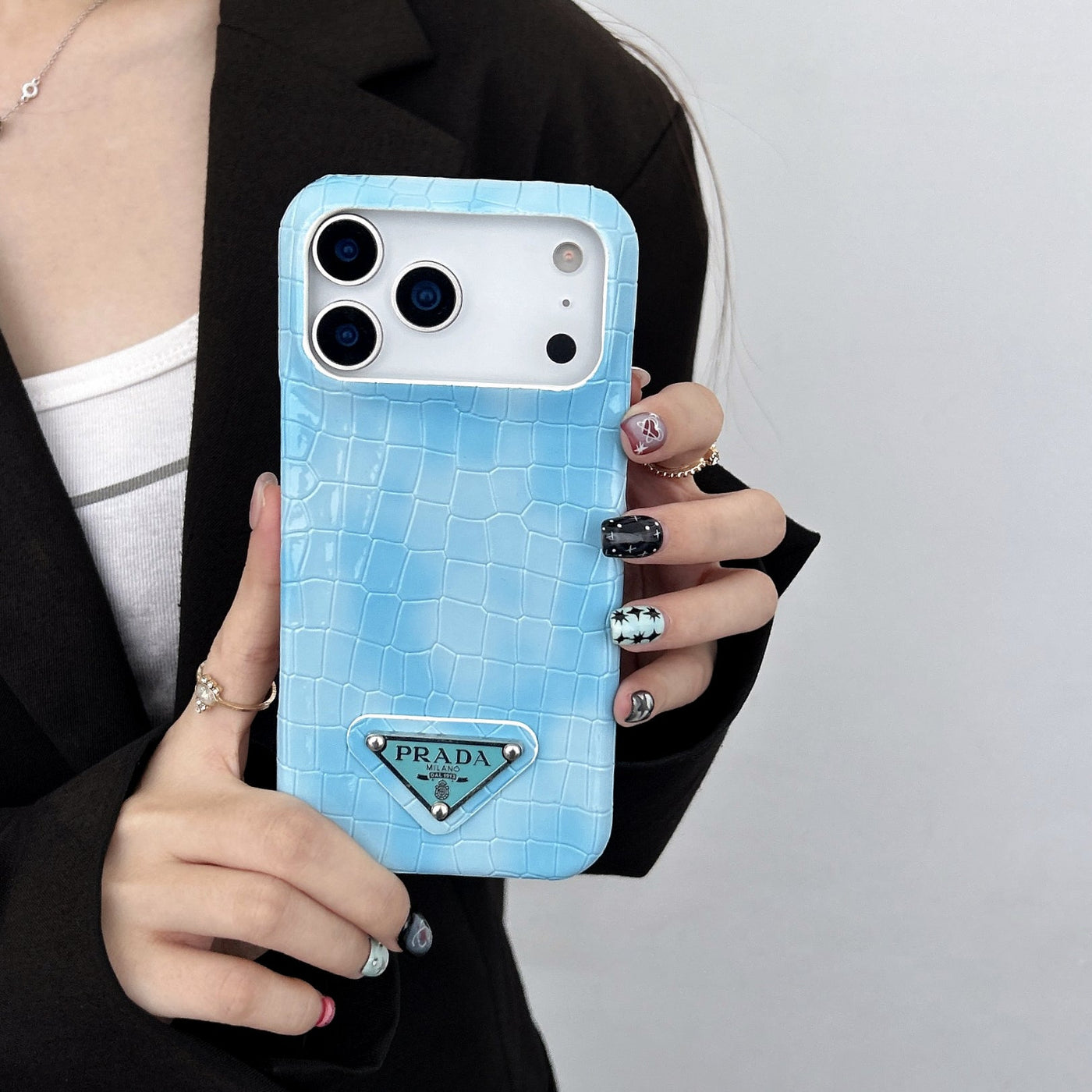 Luxury PR Crocodile Texture Phone Case