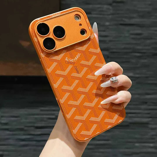 Premium Vintage Monogram Protective iPhone Case - product image 1