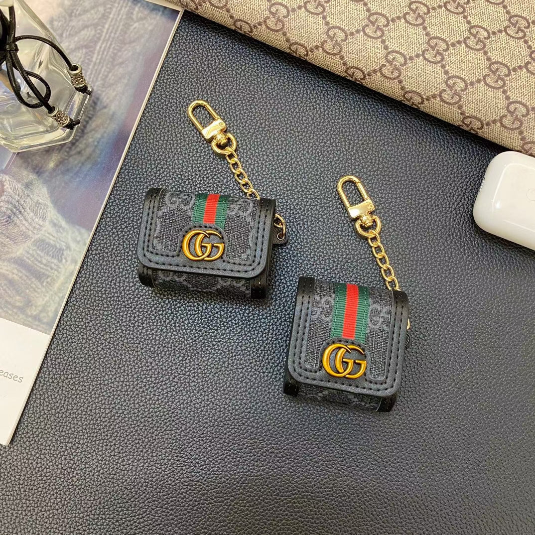 GG Luxury Case for AirPods with Iconic Design