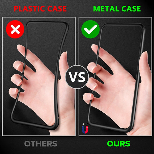 Anti-Spy 360° Magnetic Privacy iPhone Case