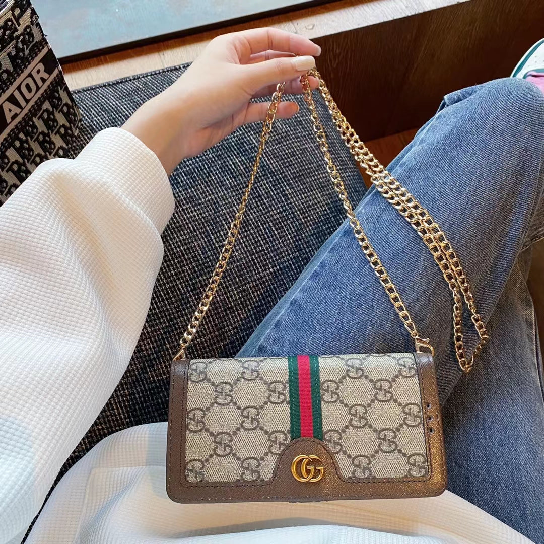 Close-up of Gucci Card Holder Slot