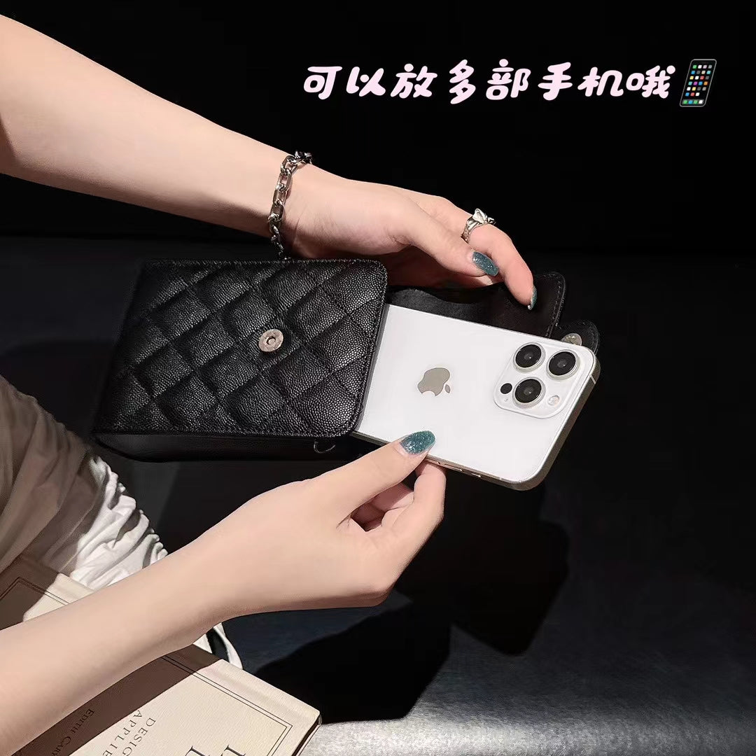 Chanel Lady Phone Pouch with Stylish Handbag Strap