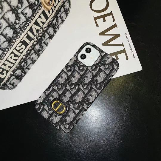 Elegant DIOR iPhone case with iconic logo