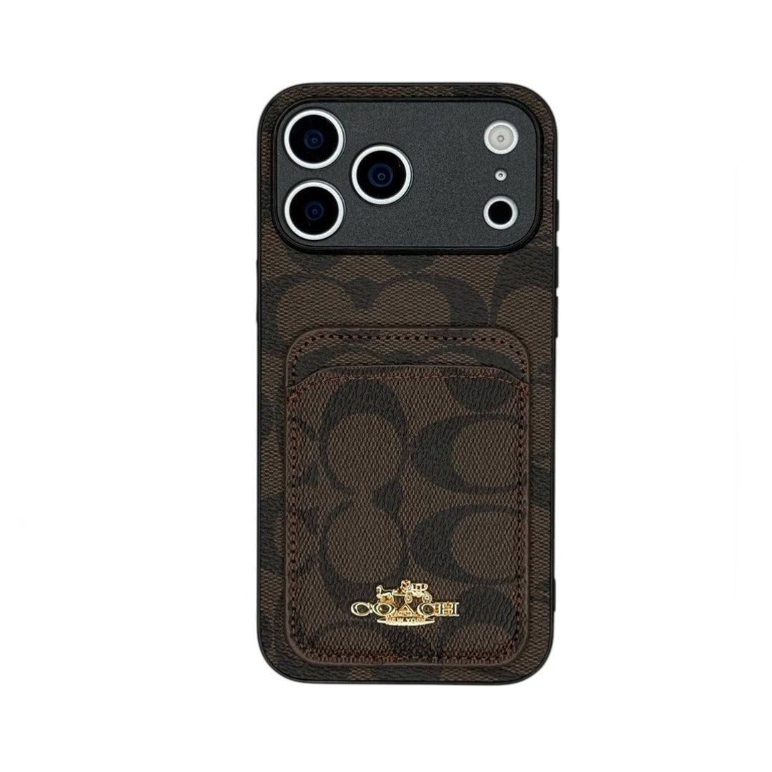 Signature Monogram Card Holder iPhone Case - product image 2 | Easy-Cases