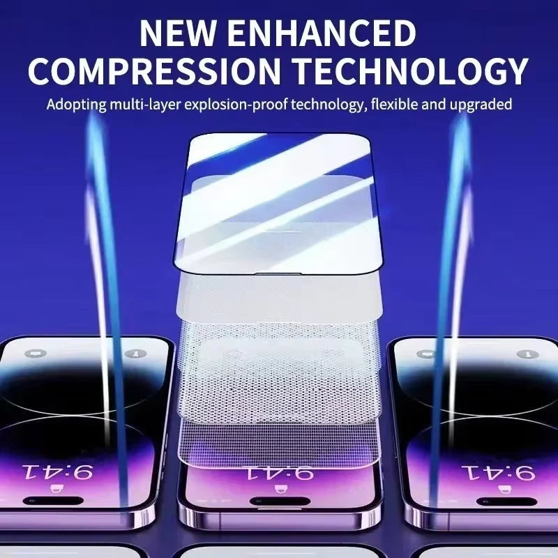 2PCS Tempered Glass Screen Protectors for iPhone