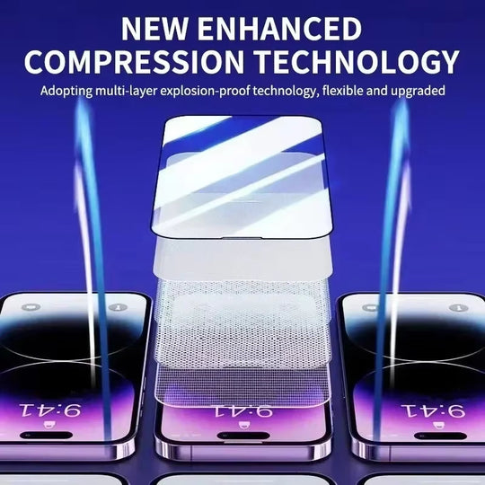 2PCS Tempered Glass Screen Protectors for iPhone