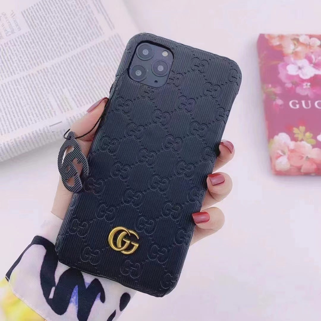 Vibrant GG-Inspired Monogram Phone Cases with Bold Colors