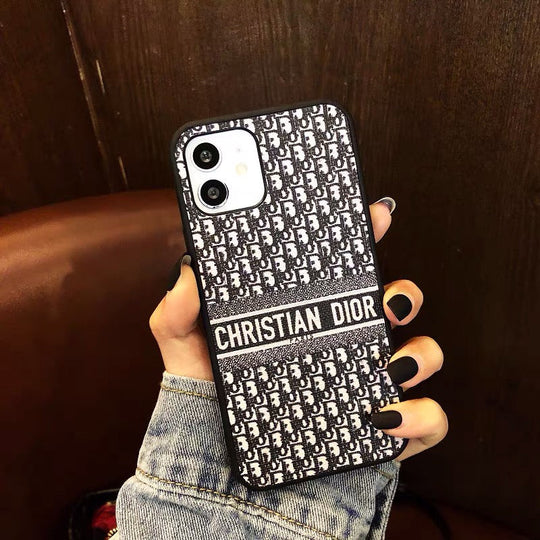 Classic Dior Luxury Phone Case for iPhone