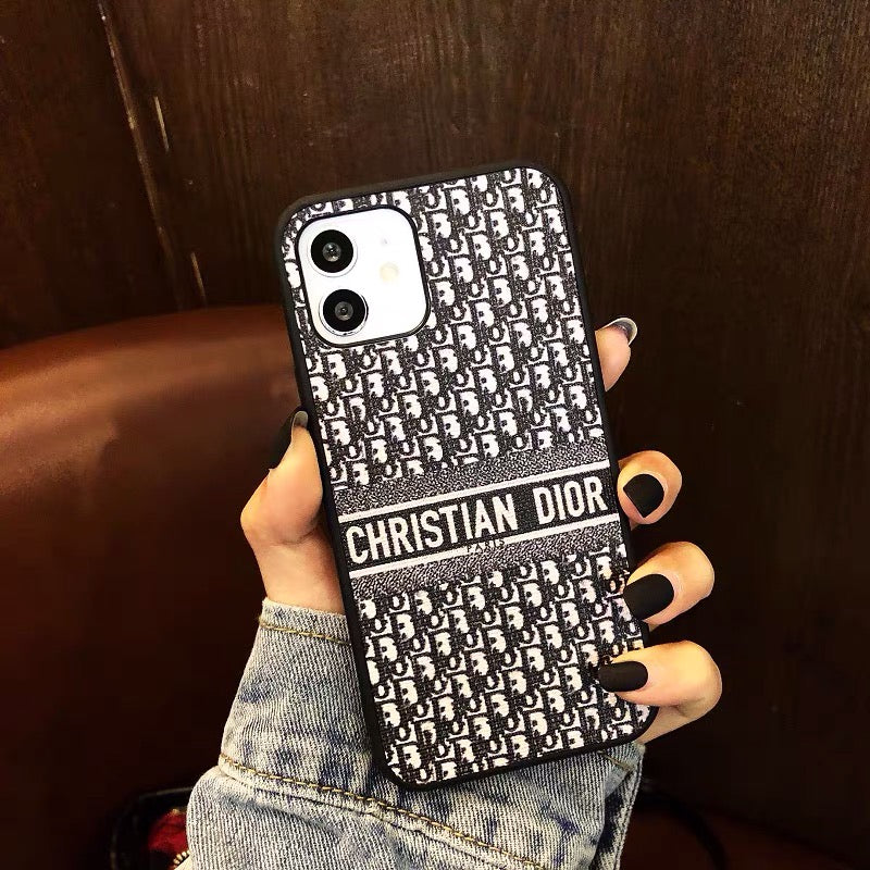 Classic Dior Luxury Phone Case for iPhone