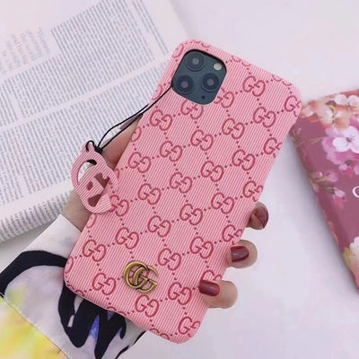 Vibrant GG-Inspired Monogram Phone Cases with Bold Colors