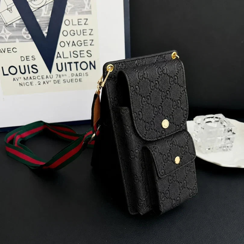Signature Multi-Pocket Crossbody Phone Bag product image 4 | Easy-Cases