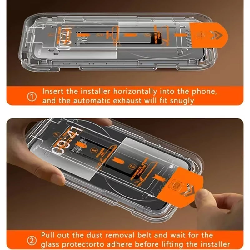 2PCS Tempered Glass Screen Protectors for iPhone
