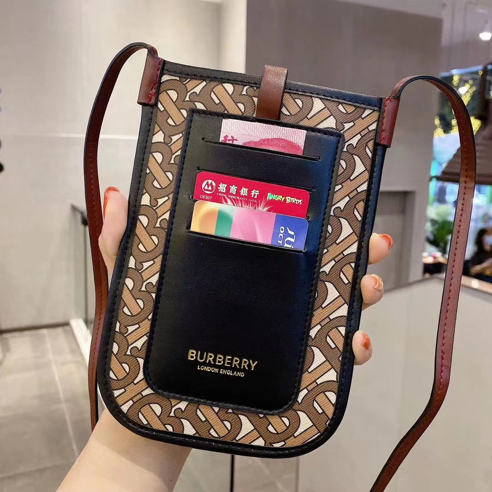 Check Pattern Mini Crossbody Phone Bag product image 2 | Easy-Cases