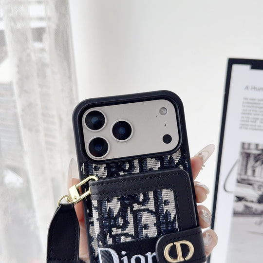 Oblique Canvas Crossbody iPhone Case product image 10 | Easy-Cases