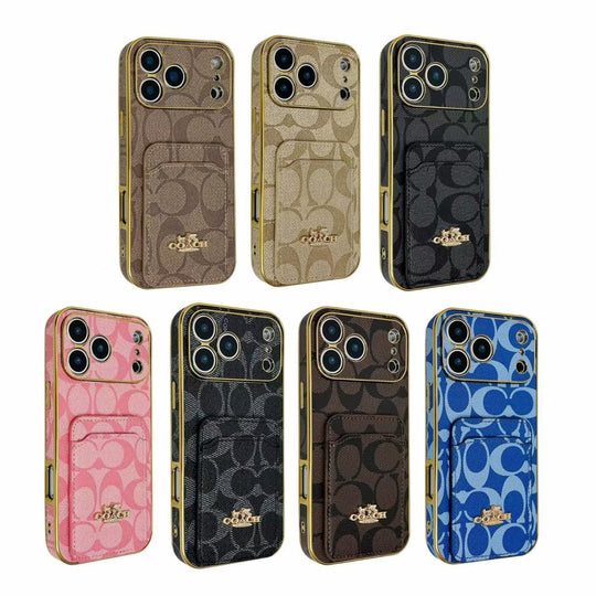 Electroplated Card Holder iPhone Case product image 2 | Easy-Cases
