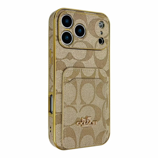 Electroplated Card Holder iPhone Case product image 5 | Easy-Cases