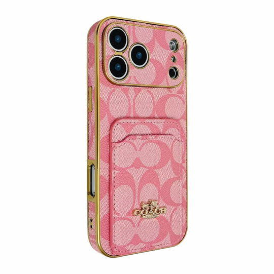 Electroplated Card Holder iPhone Case product image 6 | Easy-Cases