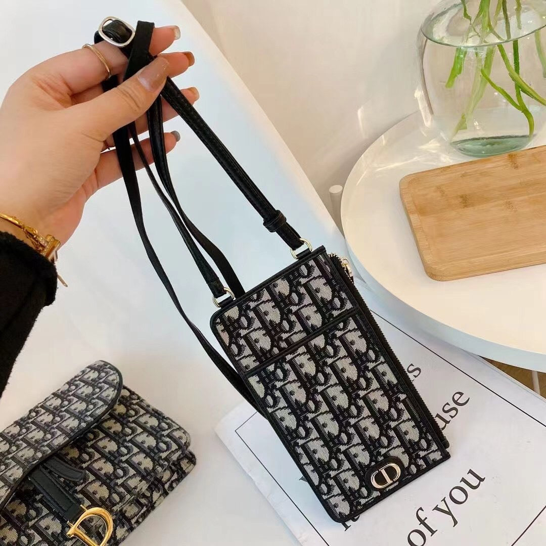 Oblique Pattern Mini Crossbody Phone Bag product image 7 | Easy-Cases