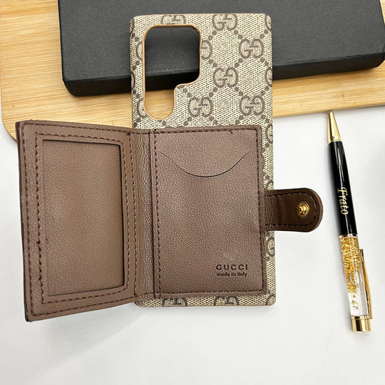 Monogram Card Pocket Galaxy Case product image 4 | Easy-Cases