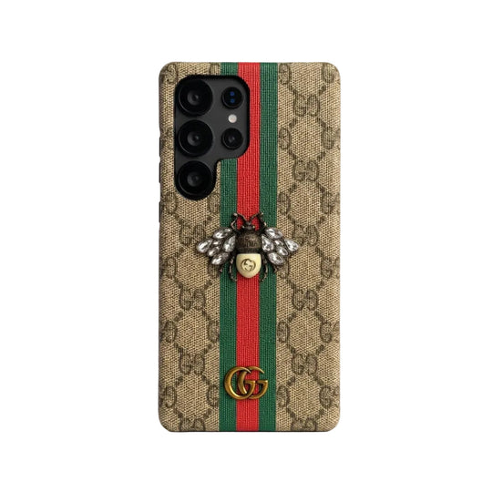 Bee Emblem Textured Galaxy Case for Samsung S26 Ultra | Easy-Cases