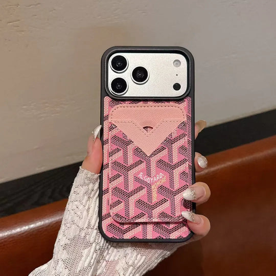 Chevron Magnetic Card Holder iPhone Case product image 13 | Easy-Cases
