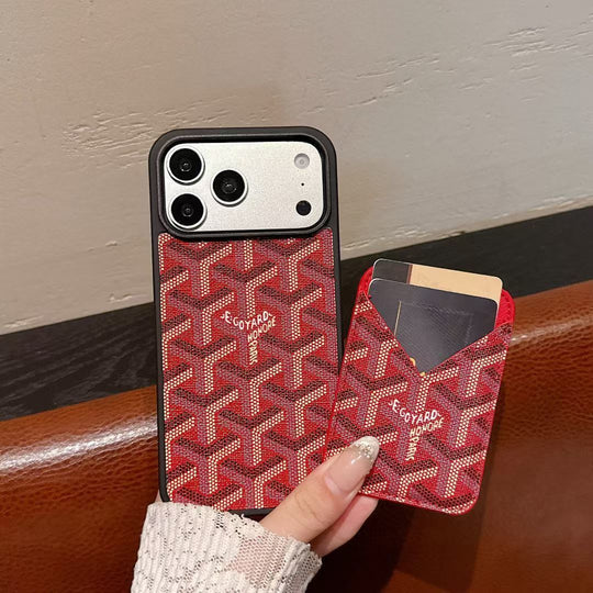 Chevron Magnetic Card Holder iPhone Case product image 3 | Easy-Cases