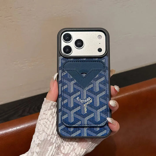 Chevron Magnetic Card Holder iPhone Case product image 8 | Easy-Cases