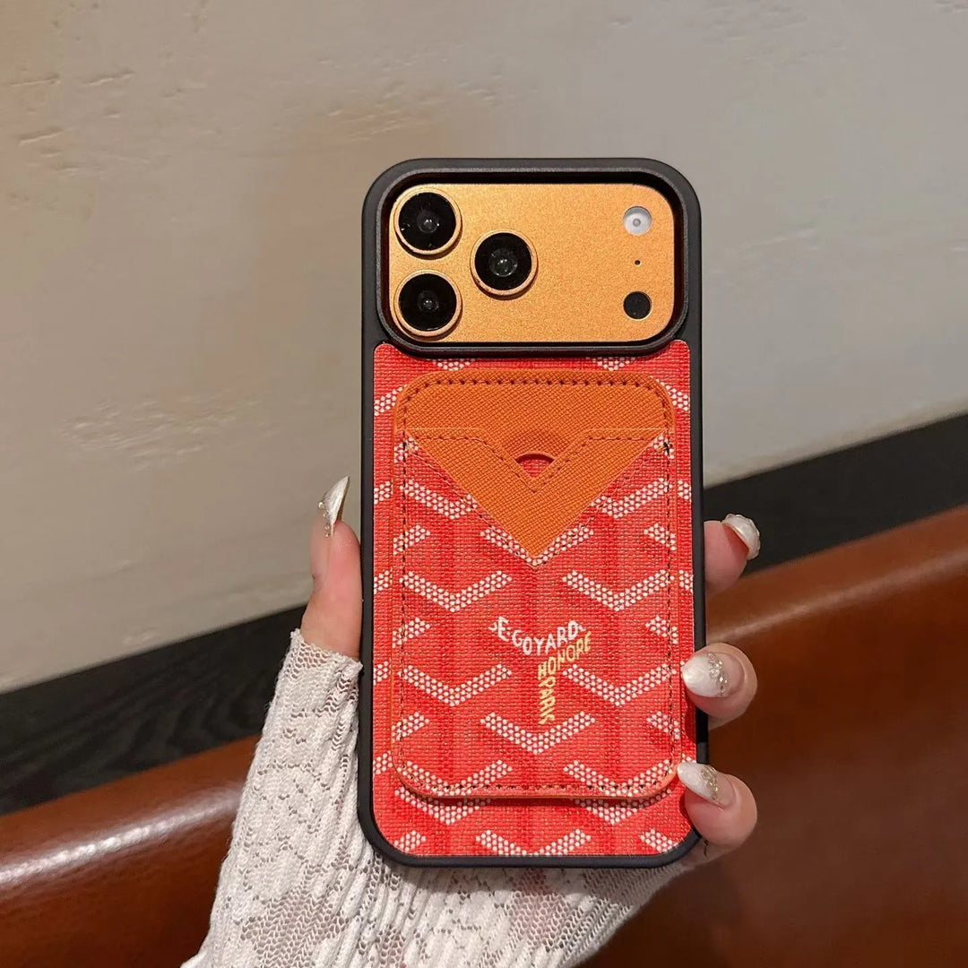 Chevron Magnetic Card Holder iPhone Case product image 10 | Easy-Cases