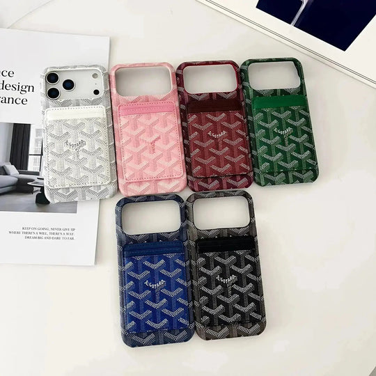Black Chevron Magnetic Card Holder Case product image 2 | Easy-Cases