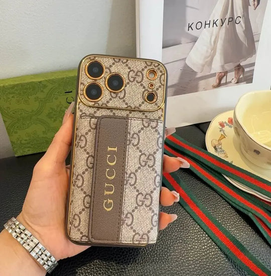 Crossbody Monogram Wallet iPhone Case product image 5 | Easy-Cases