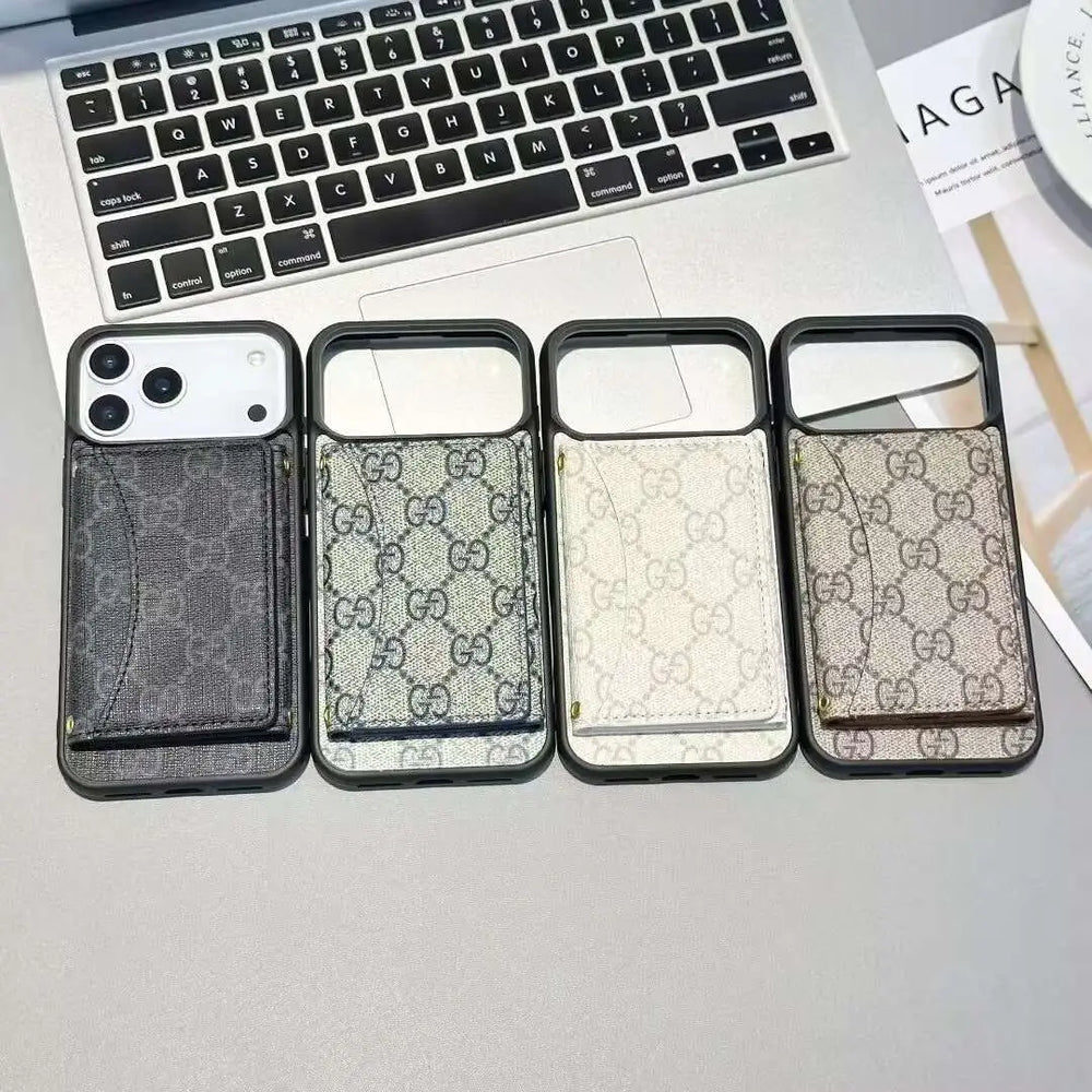 Monogram Wallet iPhone Case product image 2 | Easy-Cases