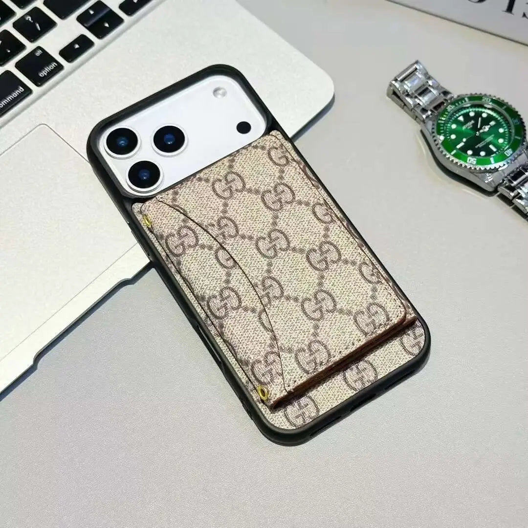 Monogram Wallet iPhone Case for iPhone 17 | Easy-Cases