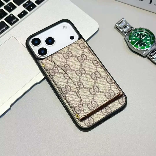Monogram Wallet iPhone Case for iPhone 17 | Easy-Cases